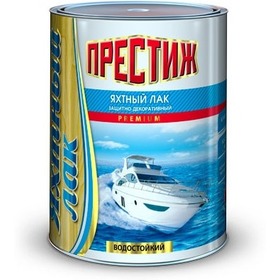 Фото Лак яхтный глянцевый "Престиж" бесцветный 10 л.. Интернет-магазин Vseinet.ru Пенза