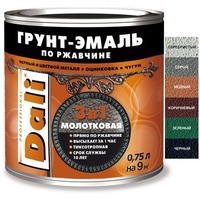 МОЛОТКОВАЯ грунт-эмаль по ржавчине (10 л.) черный "Рогнеда". Интернет-магазин Vseinet.ru Пенза