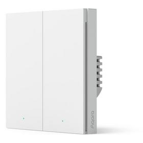 Фото Умный выключатель двухклавишный AQARA Smart Wall Switch H1 [ws-euk02]. Интернет-магазин Vseinet.ru Пенза