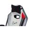 Фото № 5 Кресло игровое Zombie HERO QUEEN черный/белый искусственная кожа с подголов. крестовина пластик