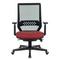 Фото № 19 Кресло руководителя Бюрократ EXPERT черный TW-01 сиденье красный 38-410 сетка/ткань с подголов. крес