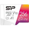 Фото Флеш карта microSDXC 256Gb Class10 Silicon Power SP256GBSTXBV1V20SP Elite + adapter. Интернет-магазин Vseinet.ru Пенза
