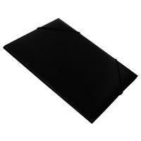 Фото Упаковка папок на резинке BURO -PRB04BLACK, A4, 15мм корешок, пластик, 0.5мм, черный. Интернет-магазин Vseinet.ru Пенза