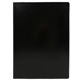 Фото Упаковка папок с зажимом BURO -ECB04PBLACK, A4, пластик, 0.5мм, черный. Интернет-магазин Vseinet.ru Пенза
