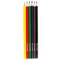 Фото № 3 Упаковка карандашей цветных SILWERHOF Веселые друзья шестигранные, 7.2мм, 6 цв., коробка европодвес