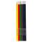 Фото № 3 Упаковка карандашей цветных SILWERHOF трехгранные, 6 цв., коробка европодвес