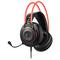 Фото № 3 Наушники с микрофоном A4Tech Bloody G200S черный/красный 2м мониторные USB оголовье (G200S USB/ BLACK +RED)