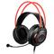 Фото № 4 Наушники с микрофоном A4Tech Bloody G200S черный/красный 2м мониторные USB оголовье (G200S USB/ BLACK +RED)