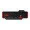 Фото № 1 Клавиатура SmartBuy SBK-200GU-K черная с красным проводная, USB, 
