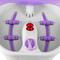 Фото № 1 Гидромассажная ванночка для ног HYUNDAI H-FB4550, белый, фиолетовый