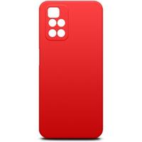 Фото Чехол (клип-кейс) BORASCO Microfiber Case, для Xiaomi Redmi 10, красный [40472]. Интернет-магазин Vseinet.ru Пенза