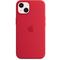 Фото № 2 Чехол (клип-кейс) Apple Silicone Case with MagSafe, для Apple iPhone 13 mini, красный [mm233ze/a]