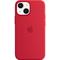 Фото № 5 Чехол (клип-кейс) Apple Silicone Case with MagSafe, для Apple iPhone 13 mini, красный [mm233ze/a]
