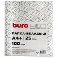 Фото Упаковка папок-вкладышей Buro глянцевые, А4+, 25мкм, 100шт. Интернет-магазин Vseinet.ru Пенза
