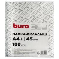 Фото Упаковка папок-вкладышей Buro глянцевые, А4+, 45мкм, 100шт. Интернет-магазин Vseinet.ru Пенза