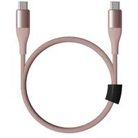 Фото Кабель Xiaomi ZMI, USB Type-C (m) - USB Type-C (m), 1м, розовый [dw3]. Интернет-магазин Vseinet.ru Пенза