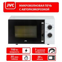 Фото Микроволновая печь JVC JK-MW134M белая с черным . Интернет-магазин Vseinet.ru Пенза