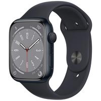 Фото Смарт-часы Apple Watch Series 8 А2771, 45мм, темная ночь / темная ночь [mnuj3ll/a]. Интернет-магазин Vseinet.ru Пенза