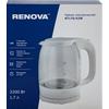 Фото Электрочайник RENOVA KT17G-03W, белый. Интернет-магазин Vseinet.ru Пенза