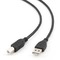 Фото № 2 Кабель Cablexpert / Gembird USB 2.0 Pro AM/BM, 1.8м, экран, черный, пакет (CCP-USB2-AMBM-6)