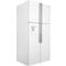 Фото № 2 Холодильник Hitachi Холодильник двухкамерный Hitachi R-W660PUC7 GPW инверторный белое стекло, белый
