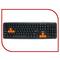 Фото № 2 Клавиатура Dialog KS-020U черная с оранжевым проводная, USB, 