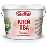 Клей ПВА строительный "Grafics" 2кг.. Интернет-магазин Vseinet.ru Пенза