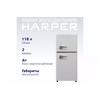 Фото Холодильник HARPER HRF-T120M WHITE, белый. Интернет-магазин Vseinet.ru Пенза