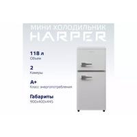Фото Холодильник HARPER HRF-T120M WHITE, белый. Интернет-магазин Vseinet.ru Пенза