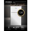 Фото Холодильник Hyundai CT10021H, белый. Интернет-магазин Vseinet.ru Пенза