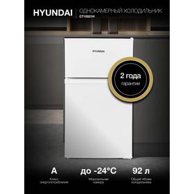 Фото Холодильник Hyundai CT10021H, белый. Интернет-магазин Vseinet.ru Пенза