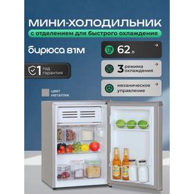 Фото Холодильник Бирюса 81M, металлик. Интернет-магазин Vseinet.ru Пенза