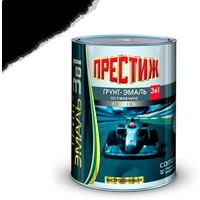 Грунт-эмаль по ржавчине БЫСТРОСОХНУЩАЯ черная 1,9кг. "ПРЕСТИЖ". Интернет-магазин Vseinet.ru Пенза