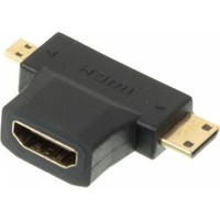 Фото Переходник HDMI microHDMI(m)/HDMI(f). Интернет-магазин Vseinet.ru Пенза