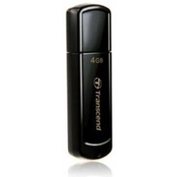 Фото Флешка Transcend JetFlash 350 4Гб, USB 2.0, черный (TS4GJF350). Интернет-магазин Vseinet.ru Пенза
