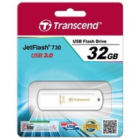 Флешка Transcend JetFlash 730 32Гб, USB 3.0, белая (TS32GJF730). Интернет-магазин Vseinet.ru Пенза