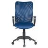 Фото Кресло БЮРОКРАТ CH-599/DB/TW-10N, на ножках, темно-синий. Интернет-магазин Vseinet.ru Пенза