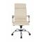 Фото № 8 Кресло руководителя БЮРОКРАТ Ch-993, на колесиках, кожзам, слоновая кость [ch-993/ivory]