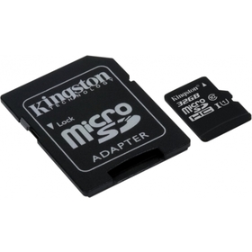 Карта памяти Kingston micro SDHC 32Гб, Class 10 UHS-I, адаптер SD(SDC10G2/32GB). Интернет-магазин Vseinet.ru Пенза Фото Карта памяти Kingston micro SDHC 32Гб, Class 10 UHS-I, адаптер SD(SDC10G2/32GB). Интернет-магазин Vseinet.ru Пенза