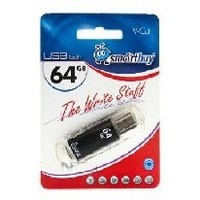 Фото Флешка SmartBuy SB64GBVC-K, 64Гб, черная. Интернет-магазин Vseinet.ru Пенза