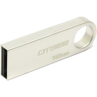 Флешка Kingston DataTraveler DTSE9H 16Гб, USB 2.0, серебристая (DTSE9H/16GB). Интернет-магазин Vseinet.ru Пенза