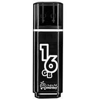 Флешка SmartBuy Glossy SB16GBGS-K 16Гб, USB 2.0, черная (SB16GBGS-K). Интернет-магазин Vseinet.ru Пенза