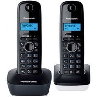 Беспроводной телефон PANASONIC KX-TG1612RU1, темно-серый и белый. Интернет-магазин Vseinet.ru Пенза