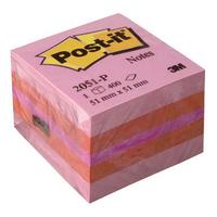 Фото Миникуб 3M Post-it 2051-P Розовый 51*51мм 400л [7000033866]. Интернет-магазин Vseinet.ru Пенза
