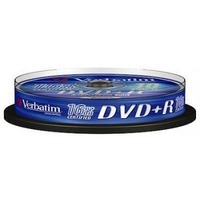 Фото Оптический диск DVD+R VERBATIM 4.7Гб 16x, 1шт., 43498, cake box. Интернет-магазин Vseinet.ru Пенза