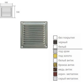 Решетка 100х100 (белая) "ДОМАРТ". Интернет-магазин Vseinet.ru Пенза Фото Решетка 100х100 (белая) "ДОМАРТ". Интернет-магазин Vseinet.ru Пенза