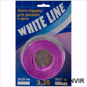 Лента бордюрная, 20мм-20мм 3.35метра, розовая гермет WHITE LINE. Интернет-магазин Vseinet.ru Пенза Фото Лента бордюрная, 20мм-20мм 3.35метра, розовая гермет WHITE LINE. Интернет-магазин Vseinet.ru Пенза