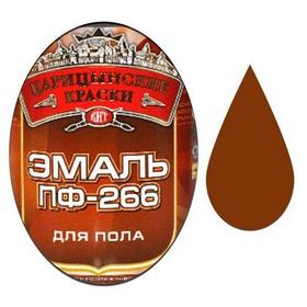 Фото Эмаль ПФ-266 д/пола (Золотисто-коричневая 2.7 кг "ЦАРИЦЫНСКИЕ КРАСКИ"). Интернет-магазин Vseinet.ru Пенза