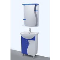 Тумба Alessandro 4 - 550 ПВХ синий (под Уют 55) г. Нижний Новгород. Интернет-магазин Vseinet.ru Пенза