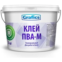 Клей ПВА универсальный "Grafics" 1кг.. Интернет-магазин Vseinet.ru Пенза